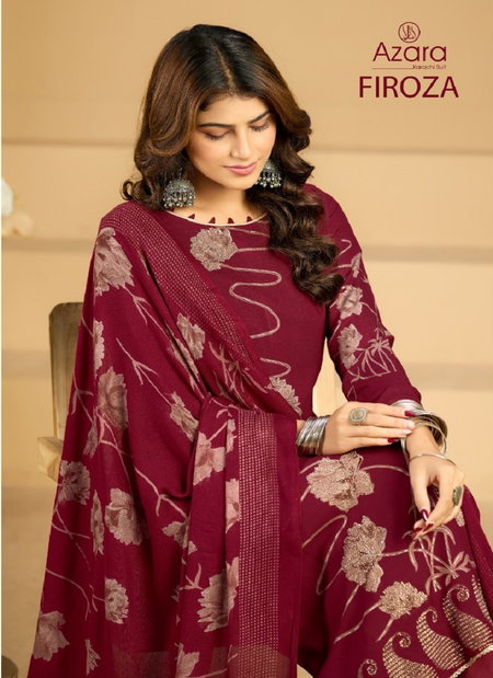 Firoza By Azara Pure Viscose Dress Material Best Wholesale Shop In Surat